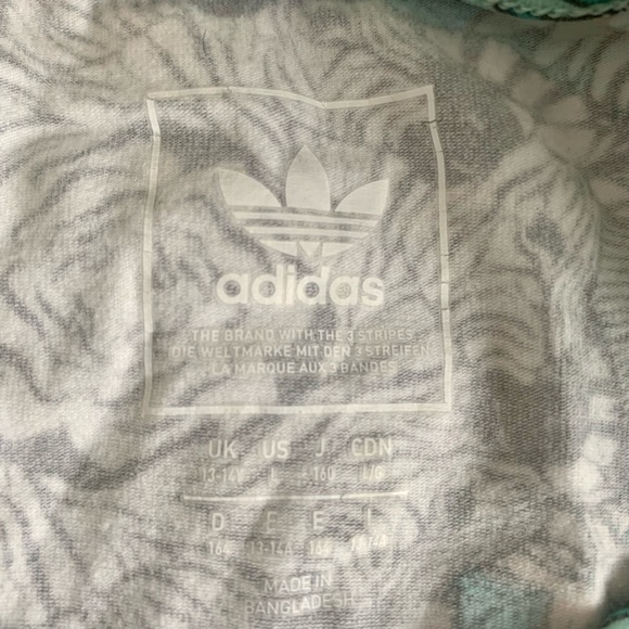 Adidas Girls Trefoil (Zoo) Print Tank & Leggings 🔥 - Picture 2 of 5